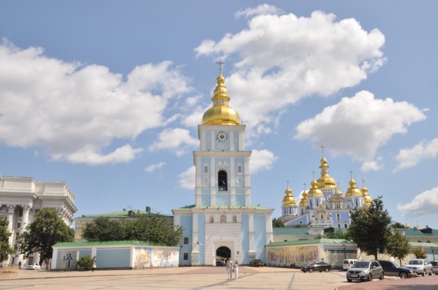 Kiev wird auch wegen seiner vielen orthodoxen Kirchen als Jerusalem des Ostens bezeichnet.