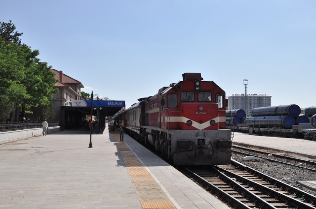 Endstation Erzurum. Mein Zug fährt erstmal nicht mehr weiter