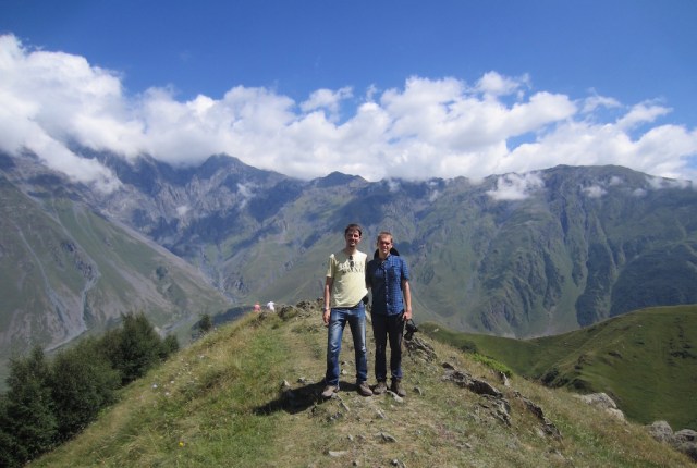 Der Aufstieg zum Kloster auf 2300 m ist geschafft