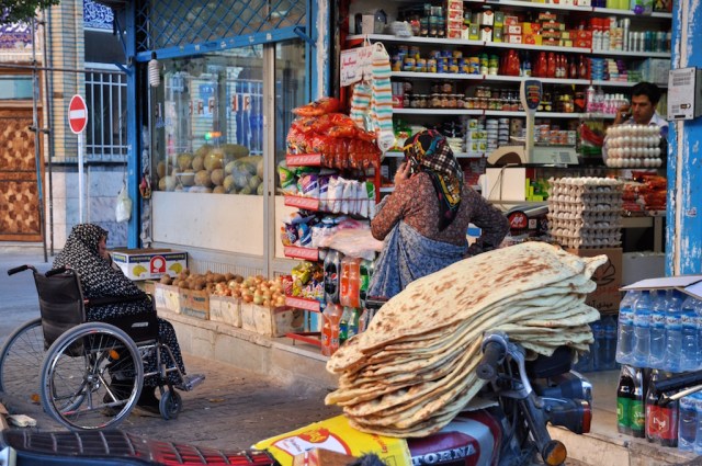 Der kleine Straßenhandel ist in islamischen Ländern besonders ausgeprägt