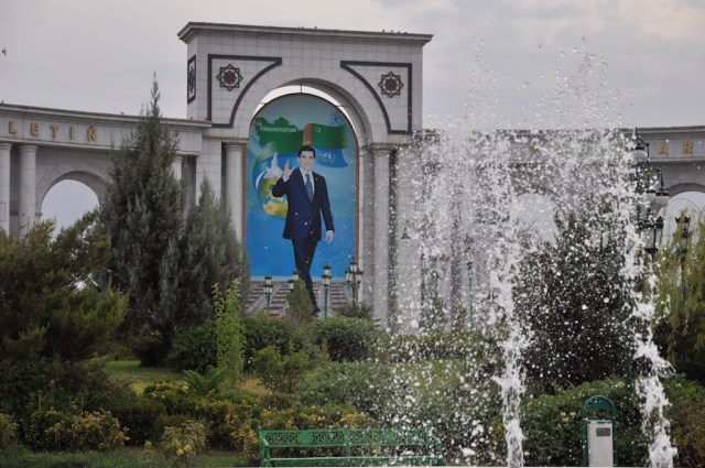 Überall grüßt der Präsident